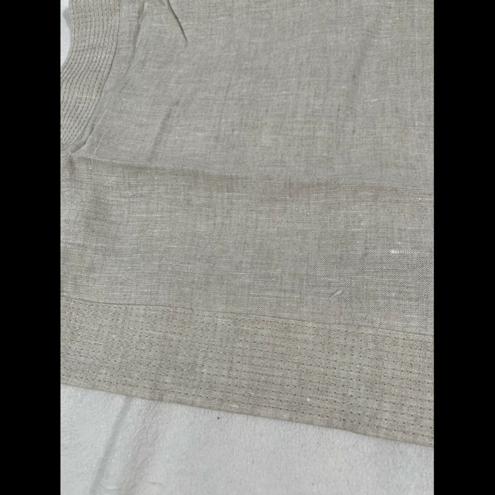 NIB‎ Hotel Collection Natural Linen (1) Standard Sham Pillow Case - Picture 7 of 12